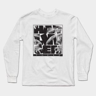 Harlingen Texas Square Graphic Long Sleeve T-Shirt